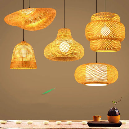 BohoBloom - Handmade Rattan Chandelier