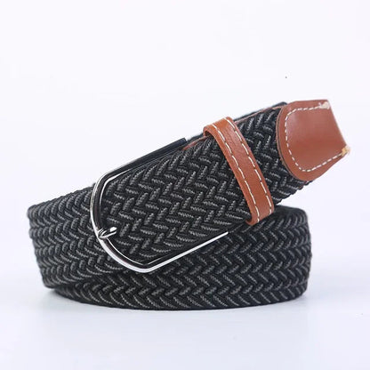 Casual Stretch Belt Made of Elastic Material