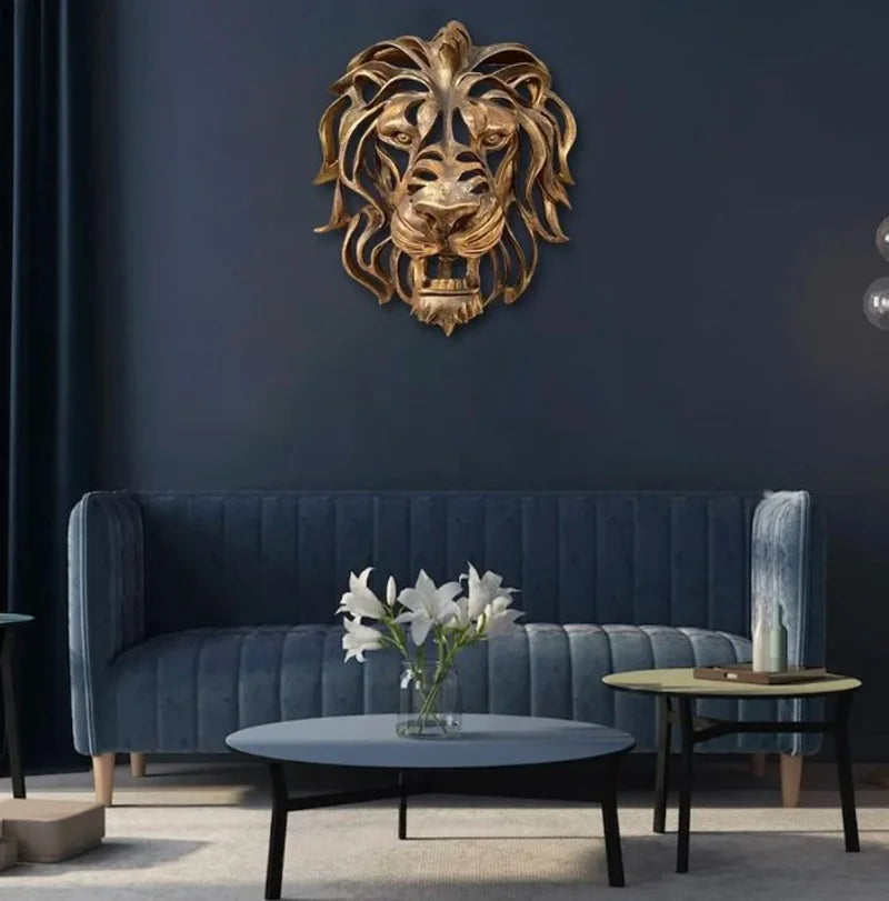 RegalRoar Lion - Leeuwenkop Wandsculptuur