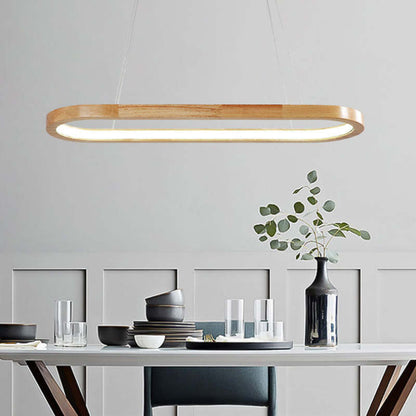 OzawaStyle - Moderne hanglamp van metaal en hout