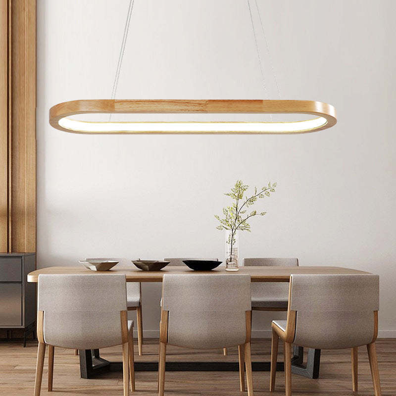 OzawaStyle - Moderne hanglamp van metaal en hout