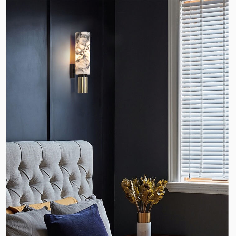 Marmeren Wandlamp - Elegantie en Luxe voor Jouw Muur