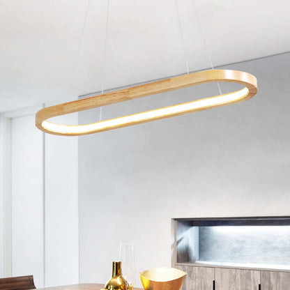 OzawaStyle - Modern pendant lamp made of metal and wood 