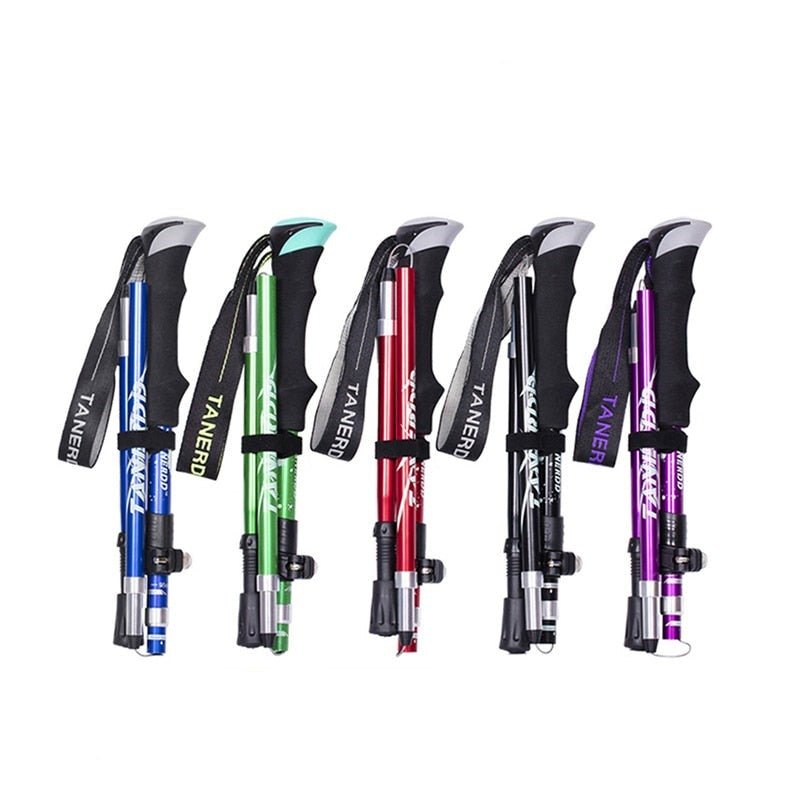 Adjustable Trekking Poles | Folding Telescopic Poles 