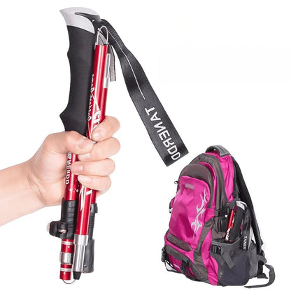 Adjustable Trekking Poles | Folding Telescopic Poles 