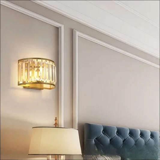 Crystal Light Wall Lamp 