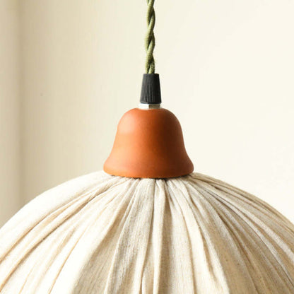 LuxeEco – Scandinavische Hanglamp van Stof