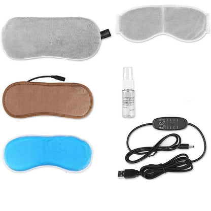 USB Heated Eye Mask - Heat Compression for Eyes