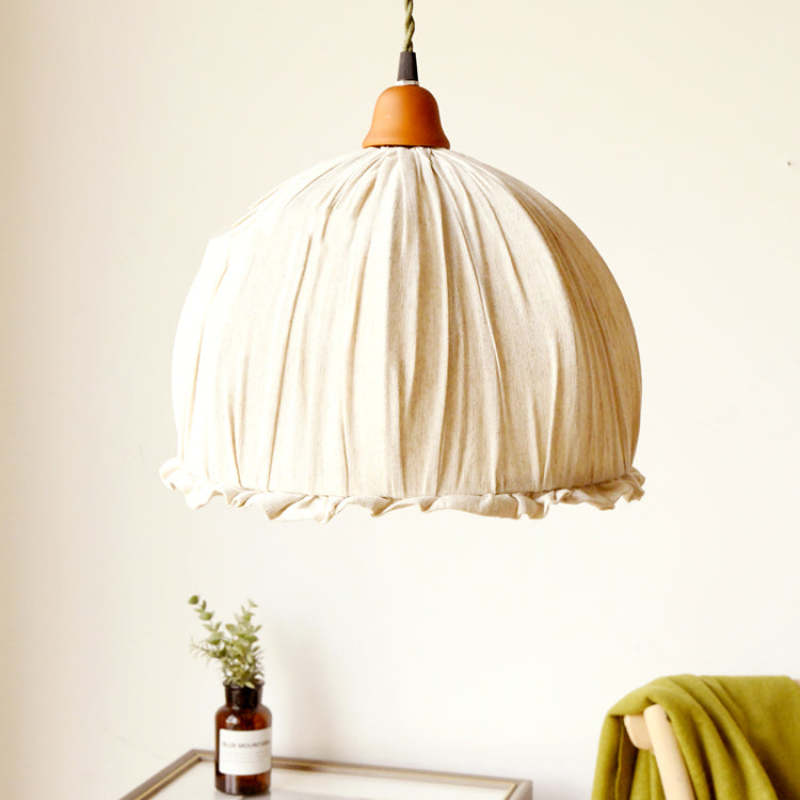 LuxeEco – Scandinavische Hanglamp van Stof