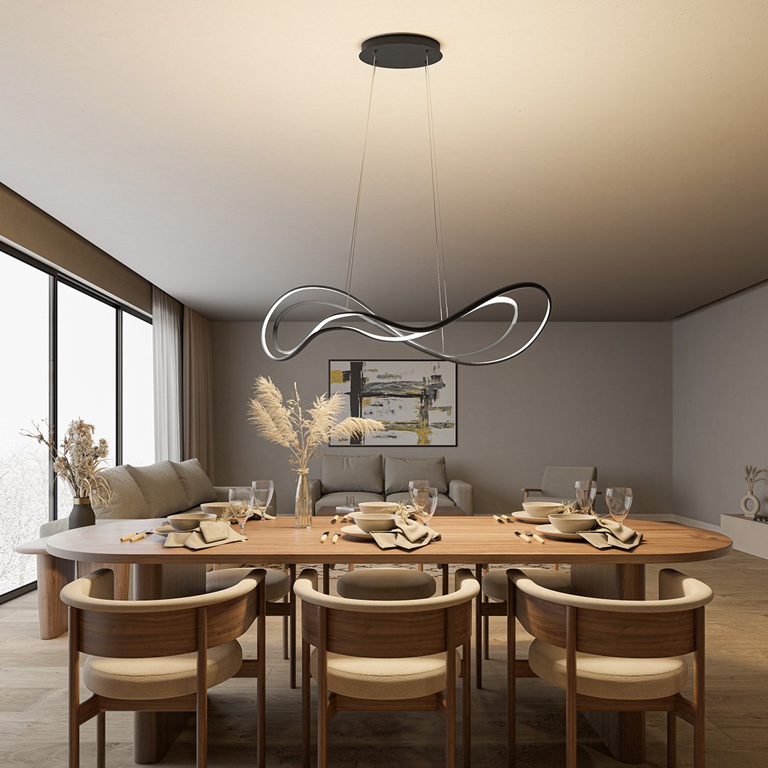 LumiMax - Dimmable LED Pendant Lamp with Warm Light