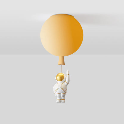 Fateh Moderne Maan/Astronauten LED Plafondlamp van Acryl