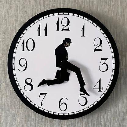 TimeChic - Ministry of Funny Walking Wall Clock