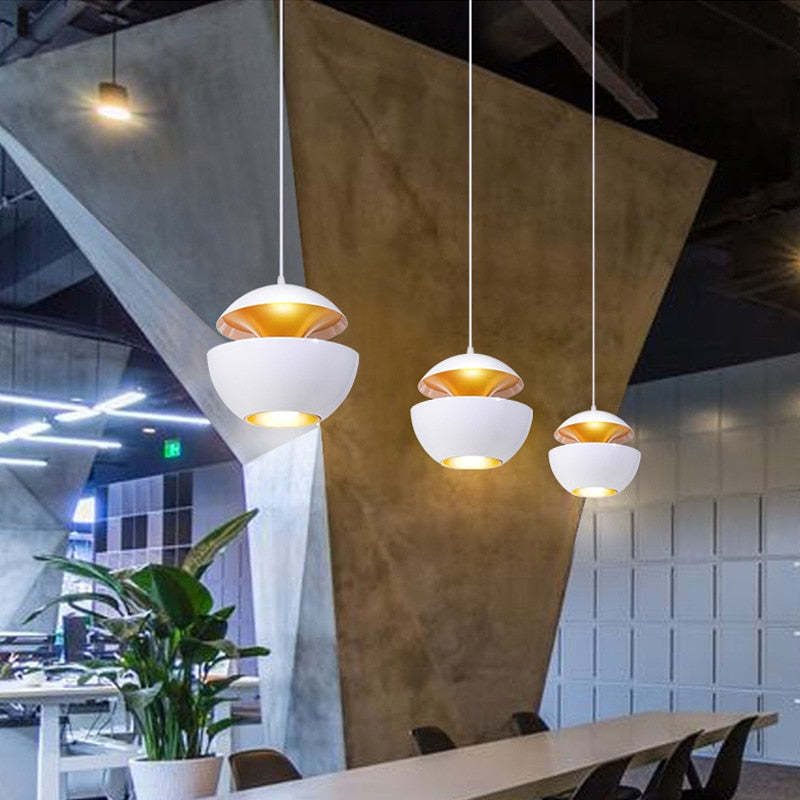 NazifaLuxe - Modern LED pendant lamp made of metal 