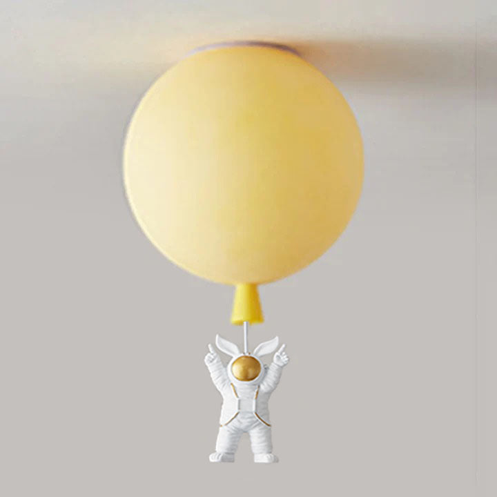 Fateh Moderne Maan/Astronauten LED Plafondlamp van Acryl