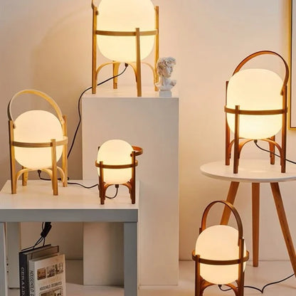 BasketGlow – Basket-shaped table lighting 