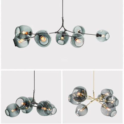 BubbleLight – Sputnik Pendant Lamp with Glass Bubbles