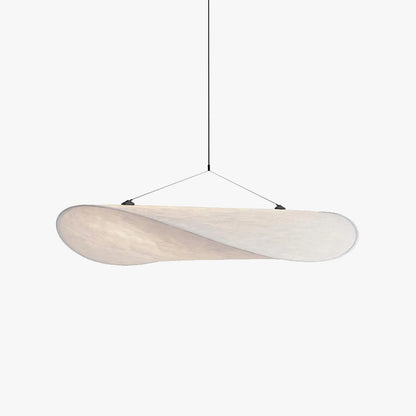 LunaLux - Modern LED Pendant Lamp made of Metal and Synthetic Silk 