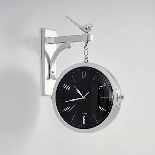 GlowTime - Double Sided Roman Wall Clock