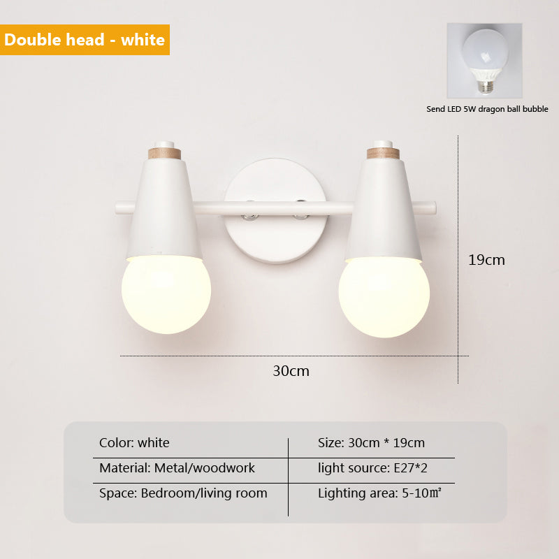 GrandioseLumina - Macaron Achteruitkijkspiegel Wandlamp