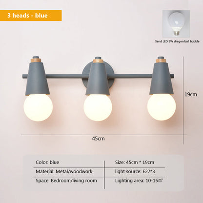 GrandioseLumina - Macaron Achteruitkijkspiegel Wandlamp