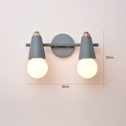 GrandioseLumina - Macaron Rearview Mirror Wall Lamp