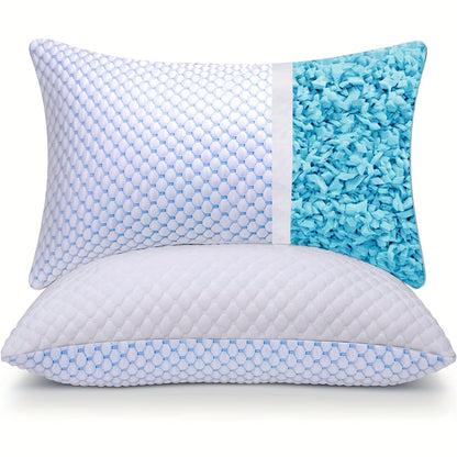 ChillPillow - Verkoelend kussen van memory foam met wasbare bamboe hoes