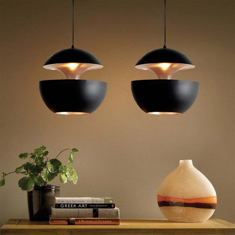 NazifaLuxe - Modern LED pendant lamp made of metal 