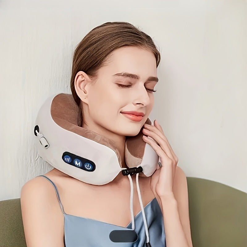 CushionCare - U-shaped neck pillow that combines comfort and functionality