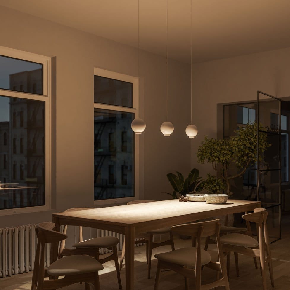 LumiSphere - LED Pendant Lamp, Warm, Adjustable Cable