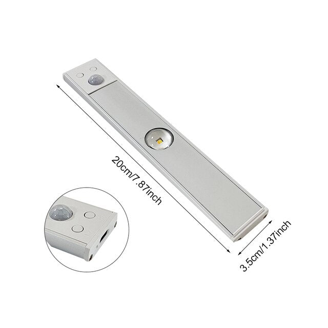 Wireless Smart LED luminaire with motion sensor