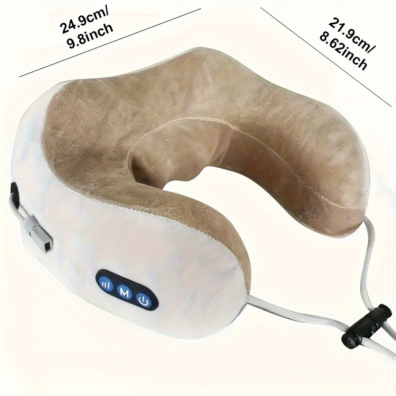 CushionCare - U-shaped neck pillow that combines comfort and functionality