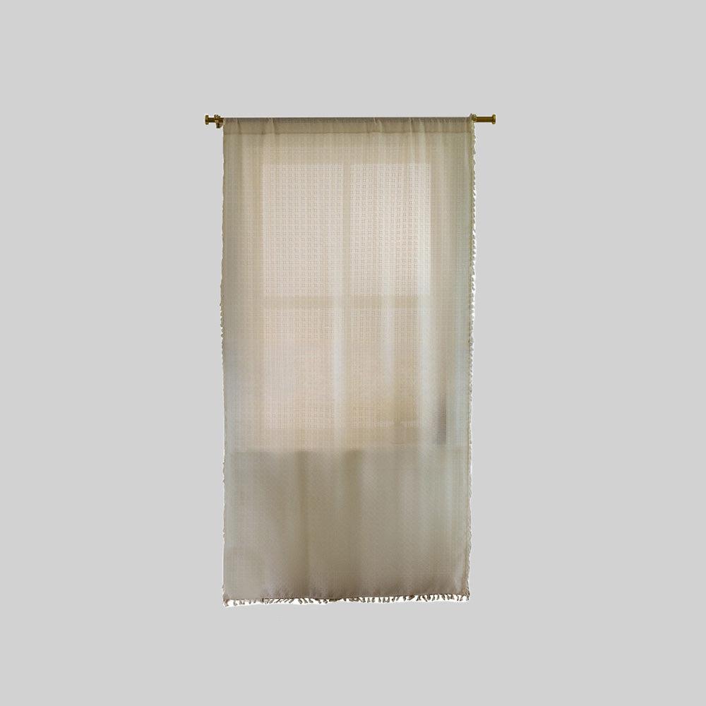 FringeLuxe - Jacquard Curtains with Fringes for a Discreet Elegance 