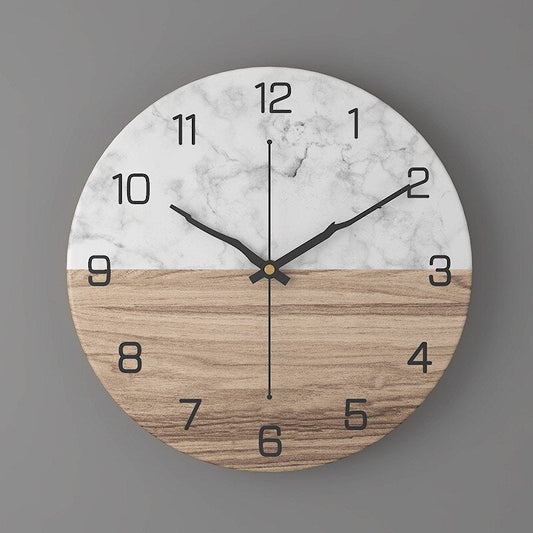 LuminaMarble - Creative Marble Wall Clock