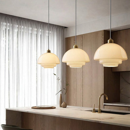 Ivorylight – Ivory Glass Pendant Lamp