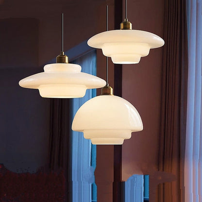 Ivorylight – Ivory Glass Pendant Lamp