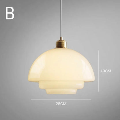 Ivorylight – Ivory Glass Pendant Lamp