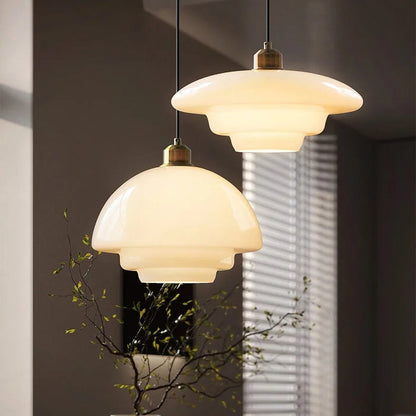 Ivorylight – Ivory Glass Pendant Lamp