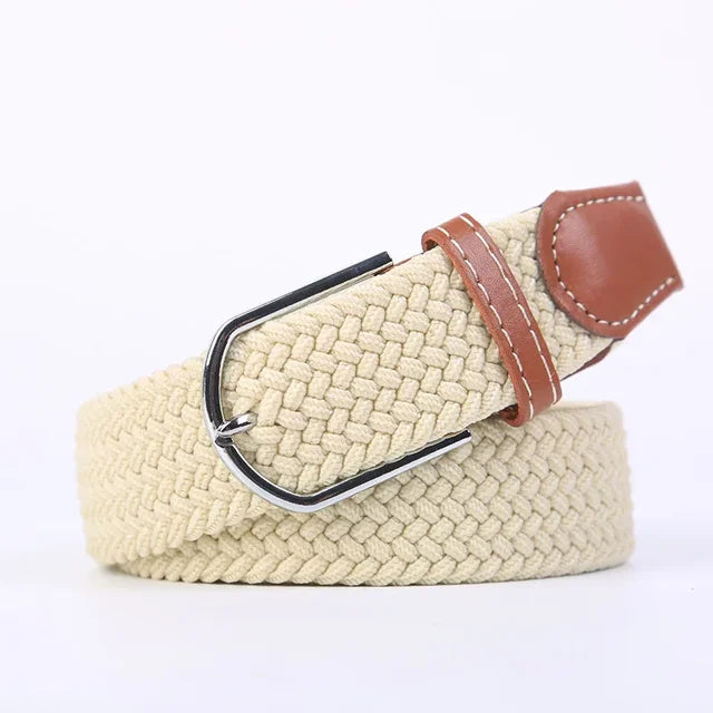 Casual Stretch Belt Made of Elastic Material