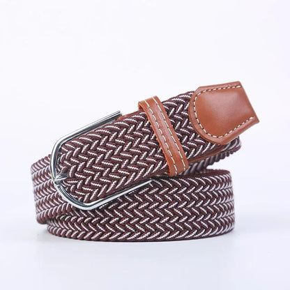 Casual Stretch Belt Made of Elastic Material