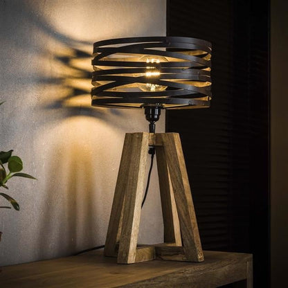 TwistLamp - Industrial wooden lighting 