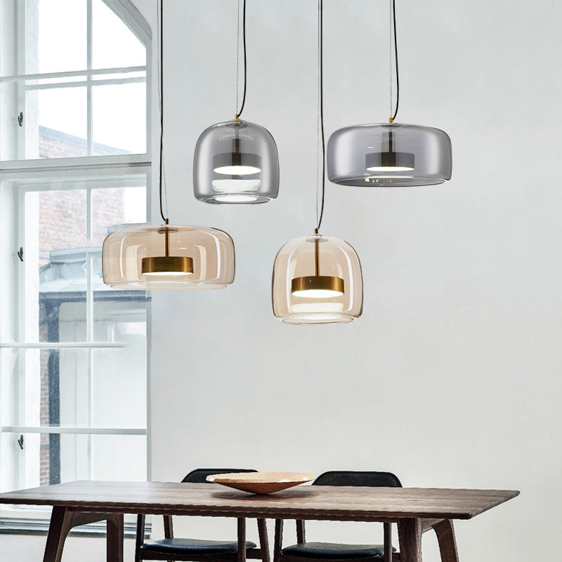 VerreElegance - Modern Pendant Lamp for Hotel Furnishing