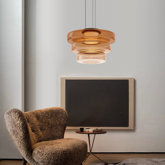 CraftedLight - Hanglamp in Glas geïnspireerd op Bauhaus