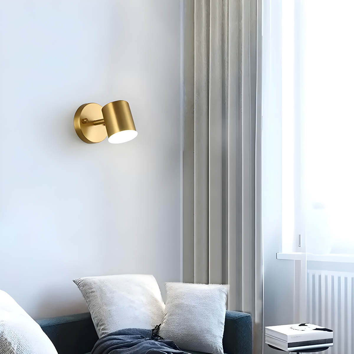 LED Wall Lamps in Copper Scandinavian - Modern Design with Warmth