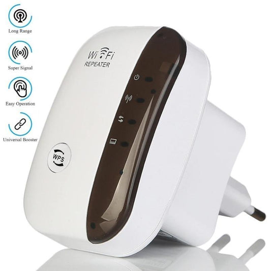 Wi-Fi Booster 300 Mbps | Powerful Signal Amplifier