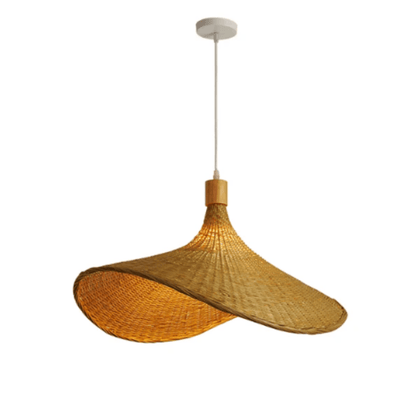 RietRust - Hanging Lamp Made of Reed for a Rustic Atmosphere