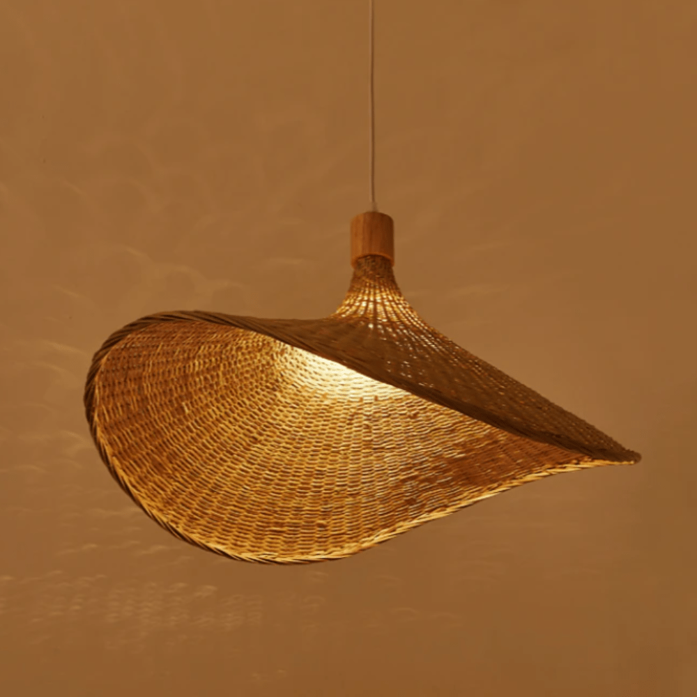 RietRust - Hanging Lamp Made of Reed for a Rustic Atmosphere