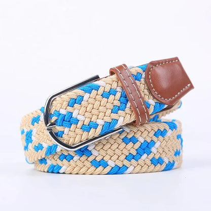 Casual Stretch Belt Made of Elastic Material