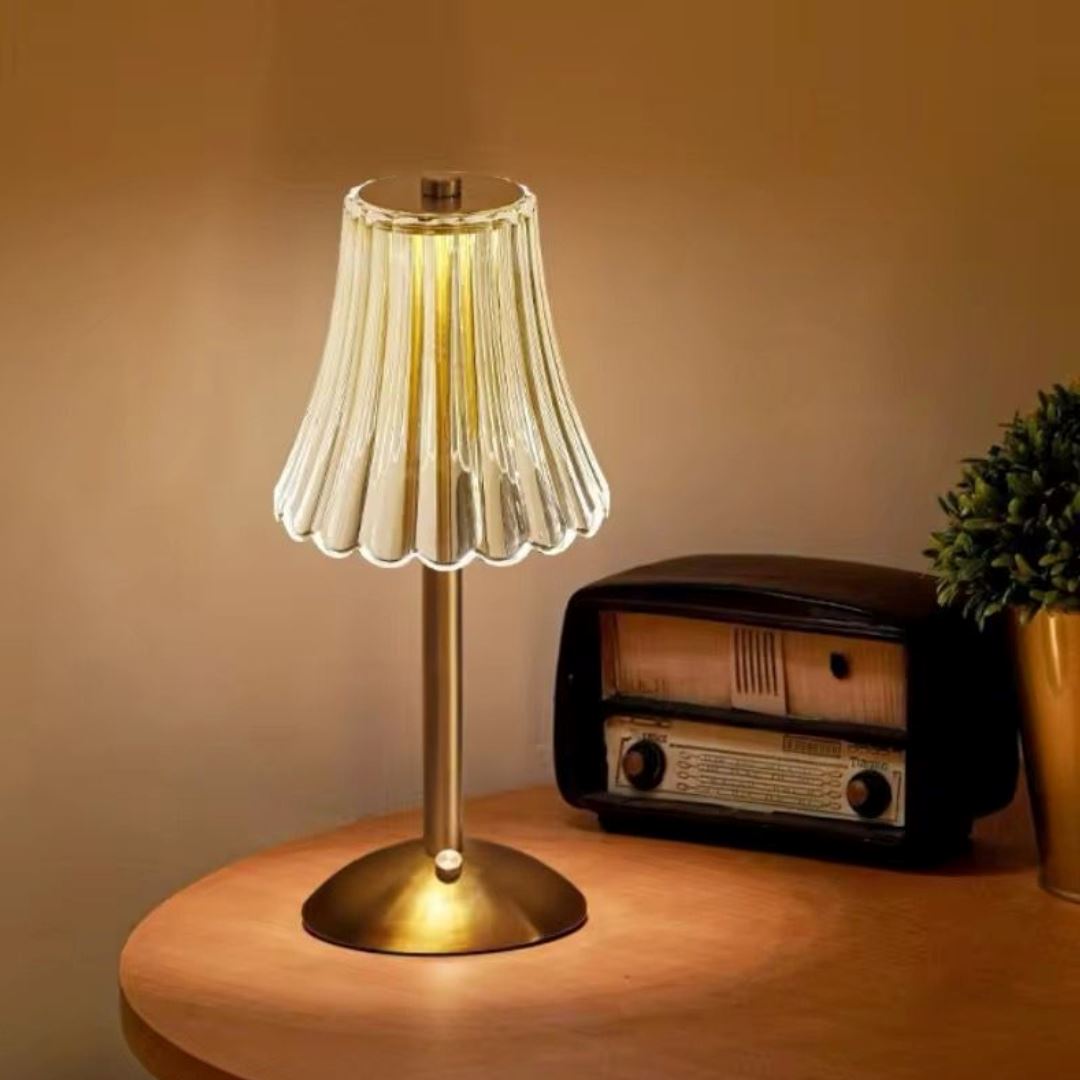 RetroGlow - Stijlvolle Draadloze Tafel-lamp