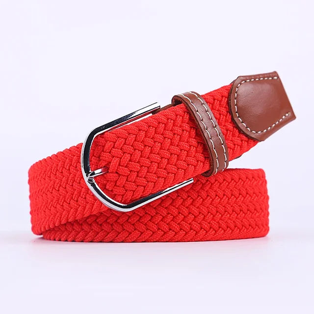 Casual Stretch Belt Made of Elastic Material