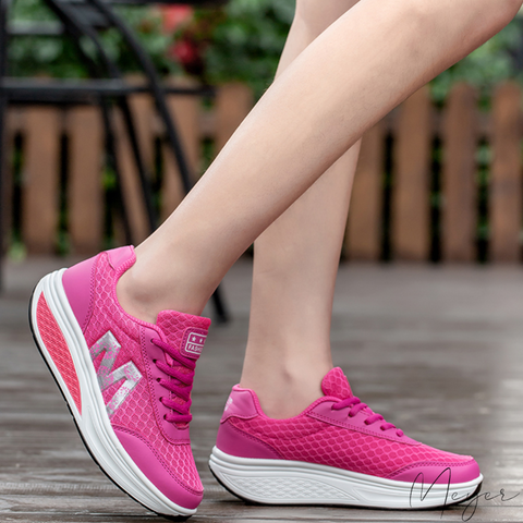 OrthoEase Comfort Max - Shock absorbing sports shoes extra support women